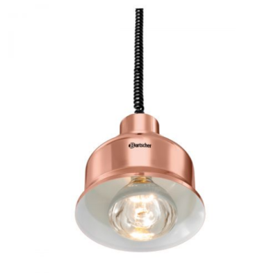  Θερμαντική λυχνία με σύστημα αιώρησης - ανύψωσης χάλκινη 114274